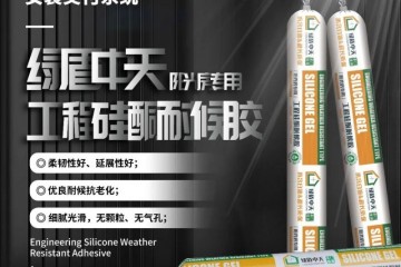 绿盾中天门窗安装交付系统之阳光房专用工程硅酮耐候胶正式发布！