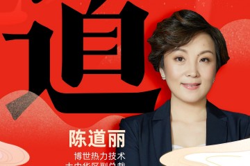 博世热力技术大中华区副总裁 陈道丽：「道」道阻且长，行则将至；行而不辍，未来可期